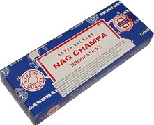 Индийские благовония "Nag Champa Dhoop Stick" безосновные палочки