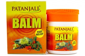 Balm Patanjali 25gr - аюрведический бальзам от простуды, насморка и кашля