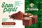 Soan papdi chocolate (Соан Папди шоколад) - воздушная сладость с миндалём и фисташками, 250 гр 4054 - фото 8815
